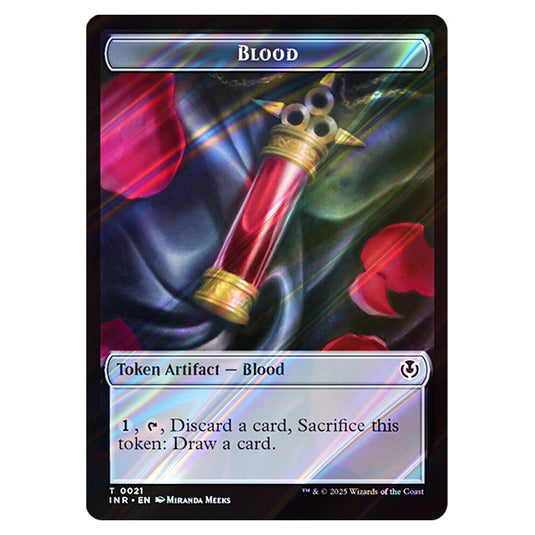 Blood 0021 card from the Magic The Gathering set Innistrad Remastered Tokens