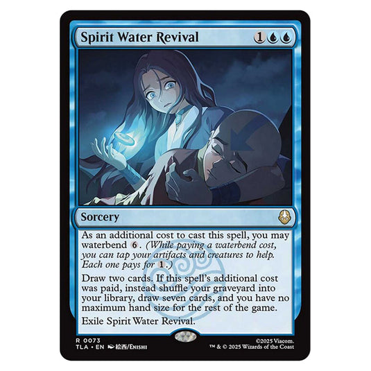 Spirit Water Revival 0073 card from the Magic The Gathering set Avatar The Last Airbender