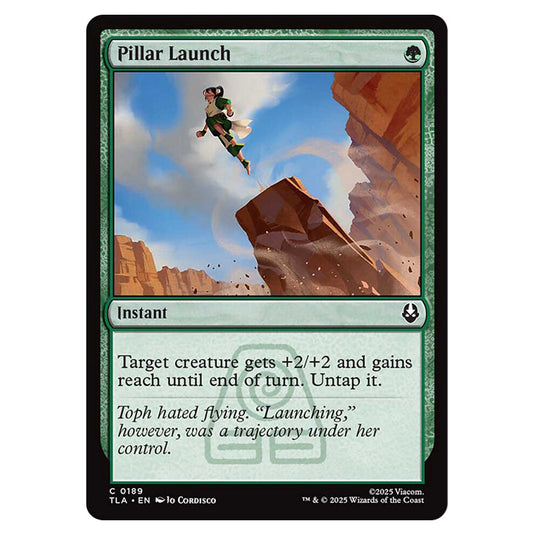 Pillar Launch 0189 card from the Magic The Gathering set Avatar The Last Airbender