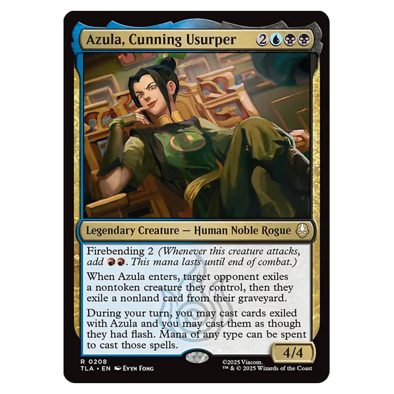 azula mtg card Fire Lord Azula MTG - Magic: The Gathering | Avatar: The Last Airbender #313 (English)