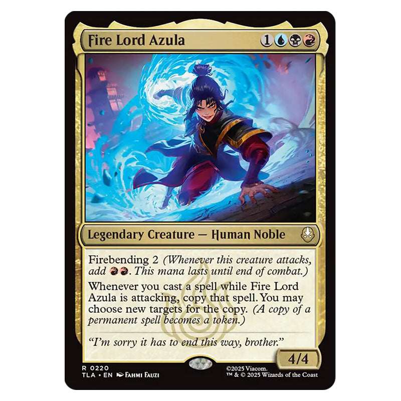 Magic The Gathering - Avatar The Last Airbender - Fire Lord Azula