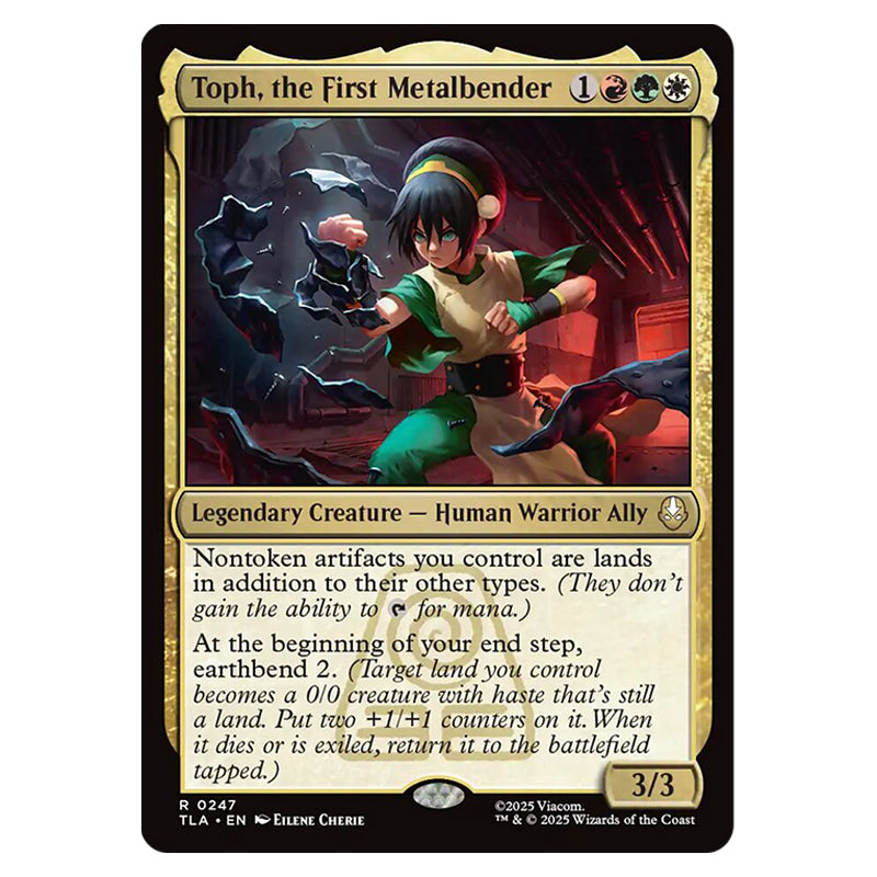 toph card mtg Magic The Gathering - Avatar The Last Airbender