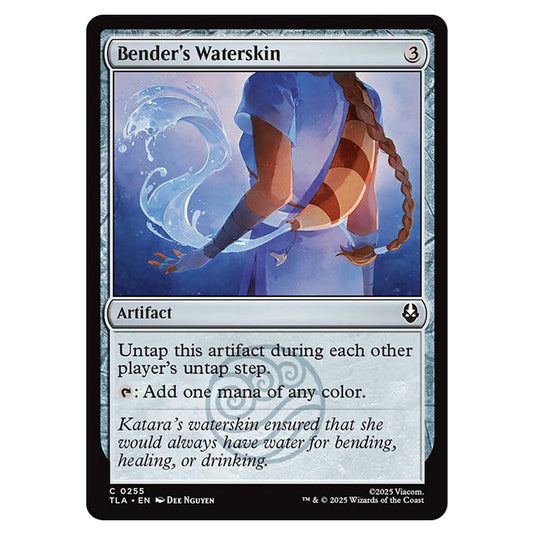 Bender's Waterskin 0255 card from the Magic The Gathering set Avatar The Last Airbender