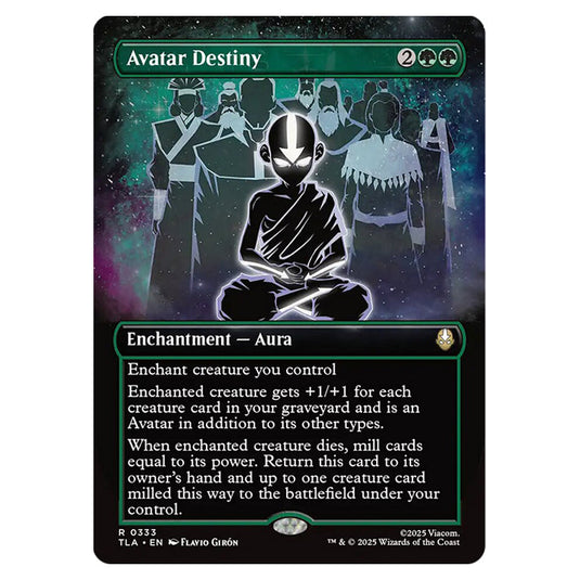 Avatar Destiny 0333 card from the Magic The Gathering set Avatar The Last Airbender