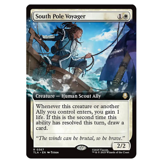 South Pole Voyager 0367 card from the Magic The Gathering set Avatar The Last Airbender