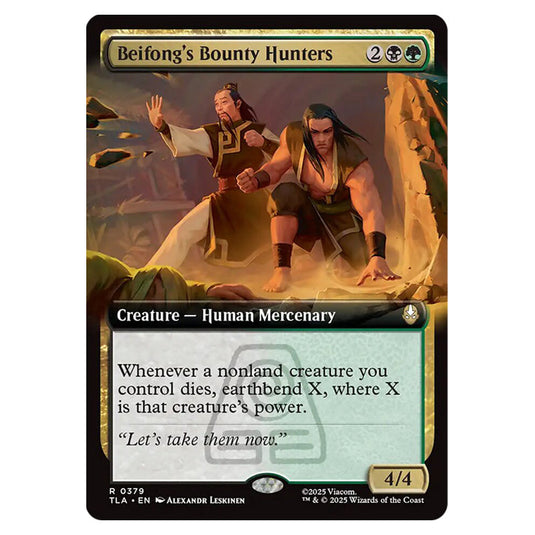Beifong's Bounty Hunters 0379 card from the Magic The Gathering set Avatar The Last Airbender