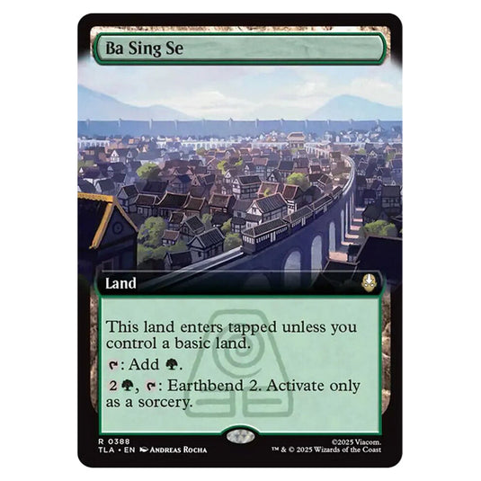 Ba Sing Se 0388 card from the Magic The Gathering set Avatar The Last Airbender