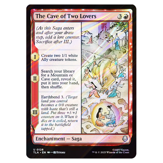 The Cave of Two Lovers 0126 card from the Magic The Gathering set Avatar The Last Airbender