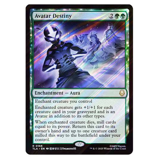Avatar Destiny 0165 card from the Magic The Gathering set Avatar The Last Airbender