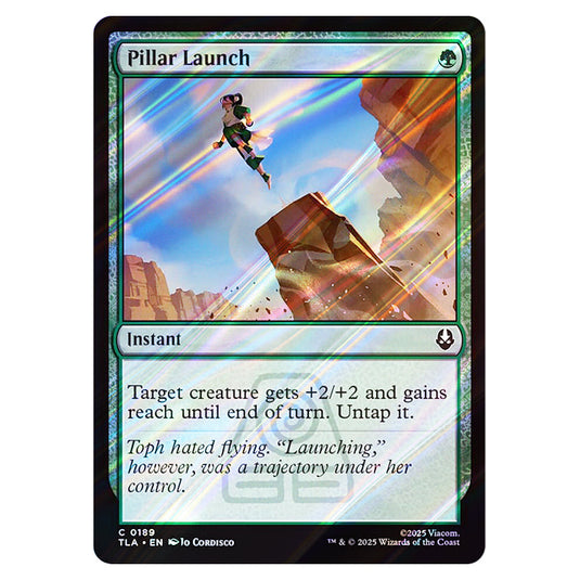 Pillar Launch 0189 card from the Magic The Gathering set Avatar The Last Airbender