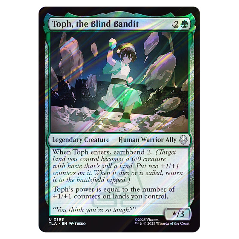 Magic The Gathering - Avatar The Last Airbender - Toph, the Blind Band Magic The Gathering - Avatar The Last Airbender - Toph, the Blind Band