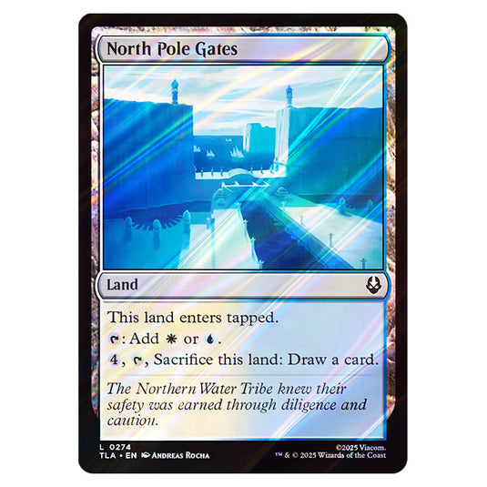 North Pole Gates 0274 card from the Magic The Gathering set Avatar The Last Airbender