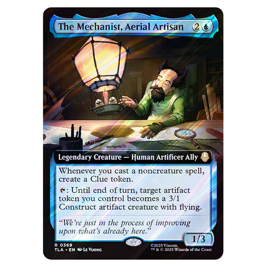 The Mechanist, Aerial Artisan 0369 card from the Magic The Gathering set Avatar The Last Airbender