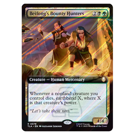 Beifong's Bounty Hunters 0379 card from the Magic The Gathering set Avatar The Last Airbender