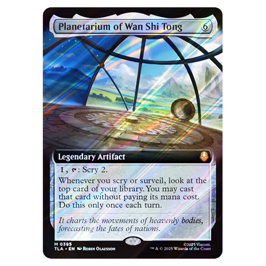 Planetarium of Wan Shi Tong 0385 card from the Magic The Gathering set Avatar The Last Airbender