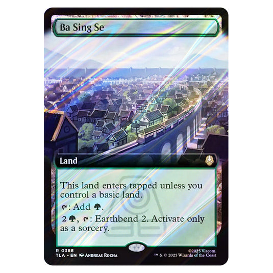 Ba Sing Se 0388 card from the Magic The Gathering set Avatar The Last Airbender