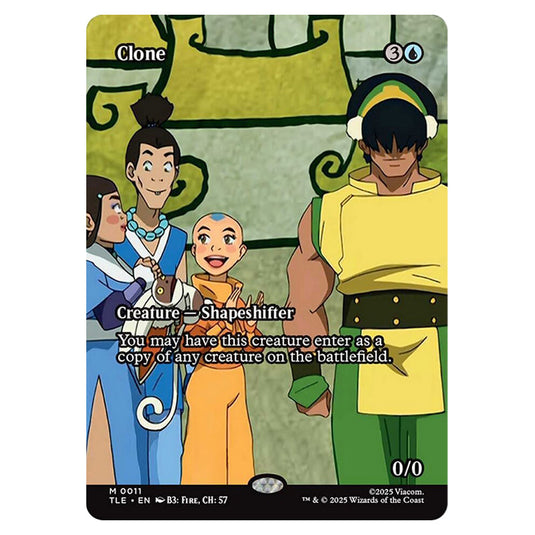 Clone 0011 card from the Magic The Gathering set Avatar: The Last Airbender Eternal