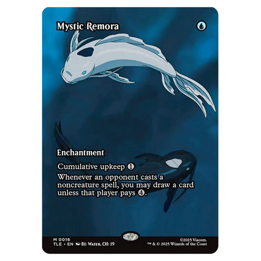 Mystic Remora 0016 card from the Magic The Gathering set Avatar: The Last Airbender Eternal
