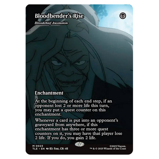 Bloodchief Ascension 0023 card from the Magic The Gathering set Avatar: The Last Airbender Eternal