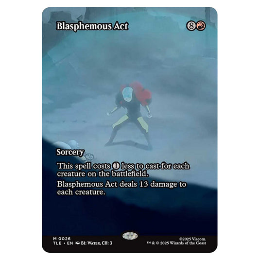 Blasphemous Act 0026 card from the Magic The Gathering set Avatar: The Last Airbender Eternal