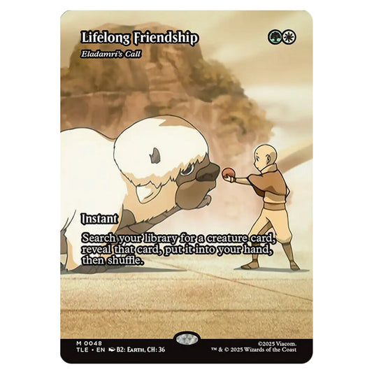 Eladamri's Call 0048 card from the Magic The Gathering set Avatar: The Last Airbender Eternal