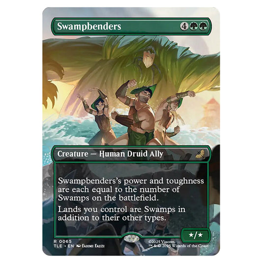 Swampbenders 0065 card from the Magic The Gathering set Avatar: The Last Airbender Eternal