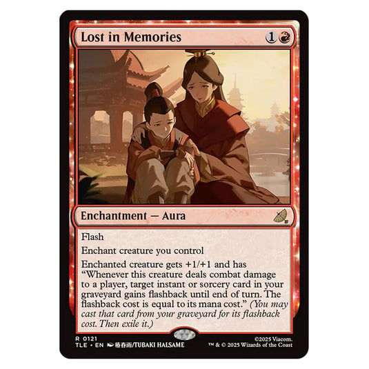 Lost in Memories 0121 card from the Magic The Gathering set Avatar: The Last Airbender Eternal