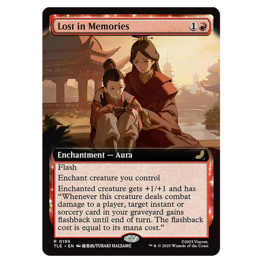 Lost in Memories 0195 card from the Magic The Gathering set Avatar: The Last Airbender Eternal