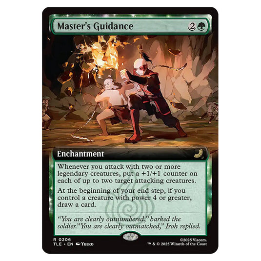 Master's Guidance 0206 card from the Magic The Gathering set Avatar: The Last Airbender Eternal