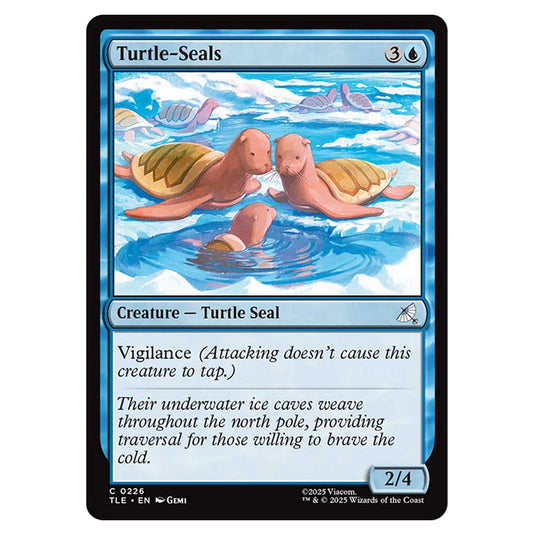Turtle-Seals 0226 card from the Magic The Gathering set Avatar: The Last Airbender Eternal