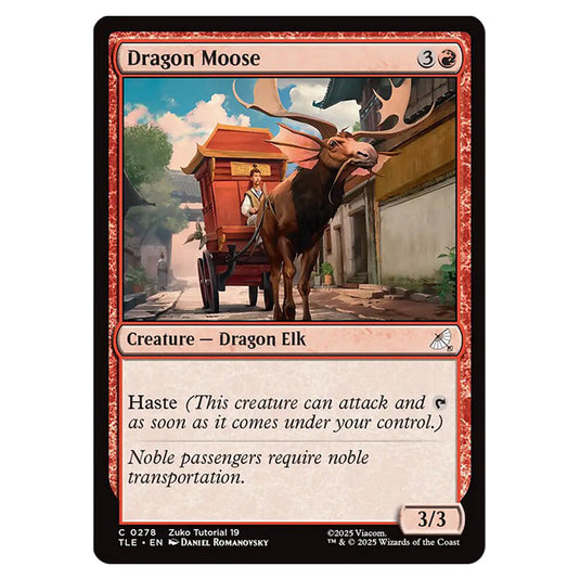 Dragon Moose 0278 card from the Magic The Gathering set Avatar: The Last Airbender Eternal