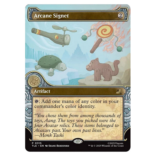 Arcane Signet 0315 card from the Magic The Gathering set Avatar: The Last Airbender Eternal
