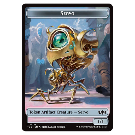 Servo 0031 card from the Magic The Gathering set Tarkir: Dragonstorm Commander Tokens