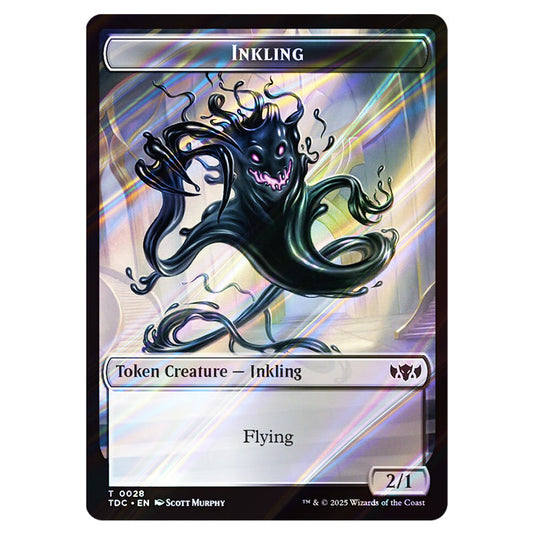 Inkling 0028 card from the Magic The Gathering set Tarkir: Dragonstorm Commander Tokens