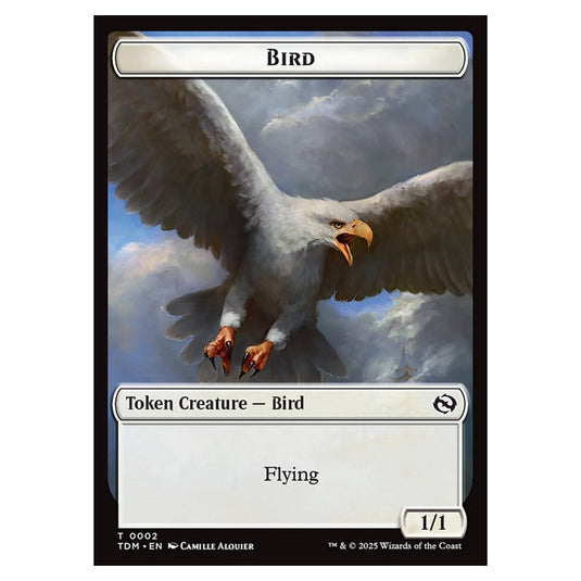 Monk 0003 card from the Magic The Gathering set Tarkir: Dragonstorm Tokens