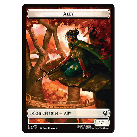 Ally 0004 card from the Magic The Gathering set Avatar: The Last Airbender Tokens