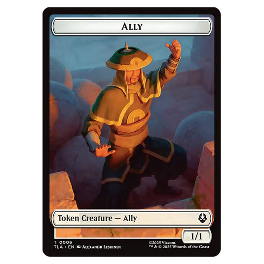 Ally 0006 card from the Magic The Gathering set Avatar: The Last Airbender Tokens