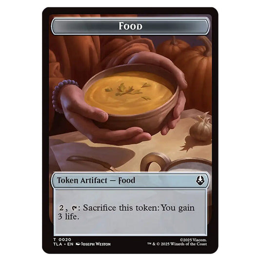 Food 0020 card from the Magic The Gathering set Avatar: The Last Airbender Tokens