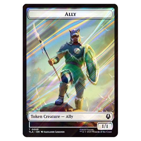 Ally 0005 card from the Magic The Gathering set Avatar: The Last Airbender Tokens