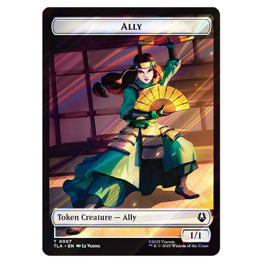 Ally 0007 card from the Magic The Gathering set Avatar: The Last Airbender Tokens