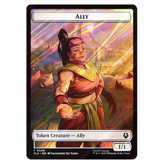 Ally 0008 card from the Magic The Gathering set Avatar: The Last Airbender Tokens
