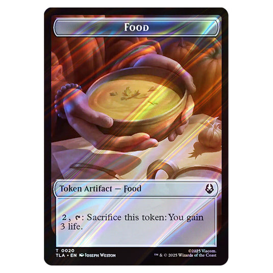 Food 0020 card from the Magic The Gathering set Avatar: The Last Airbender Tokens