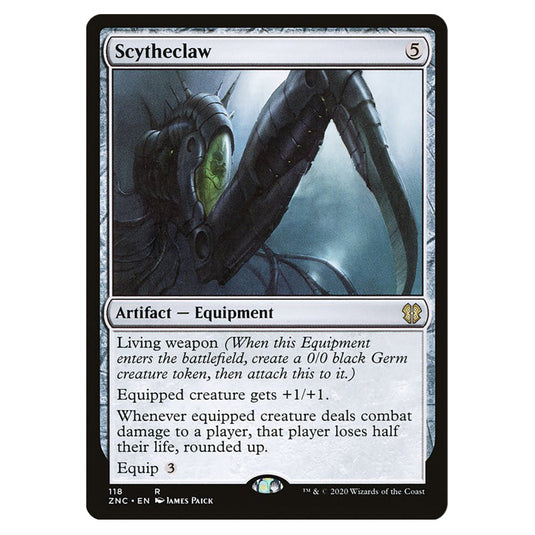 Scytheclaw 118 card from the Magic The Gathering set Zendikar Rising Commander