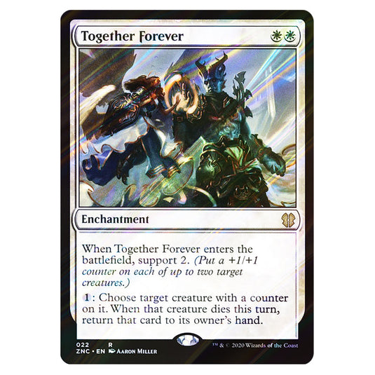 Together Forever 022 card from the Magic The Gathering set Zendikar Rising Commander