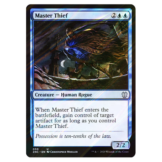 Master Thief 030 card from the Magic The Gathering set Zendikar Rising Commander