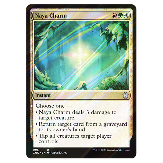 Naya Charm 095 card from the Magic The Gathering set Zendikar Rising Commander