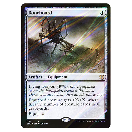 Bonehoard 108 card from the Magic The Gathering set Zendikar Rising Commander