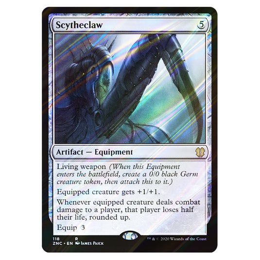 Scytheclaw 118 card from the Magic The Gathering set Zendikar Rising Commander