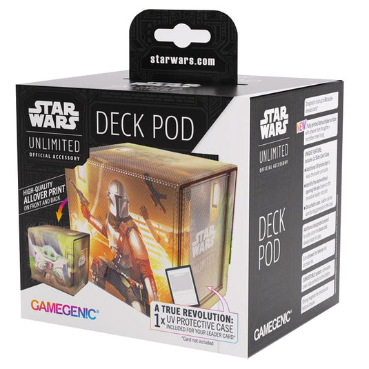 Gamegenic - Star Wars Unlimited - Ashes of the Empire - Deck Pod - The Mandalorian/Grogu