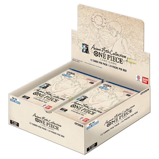 One Piece Card Game - Anime 25th Collection - Booster Box (24 Packs)